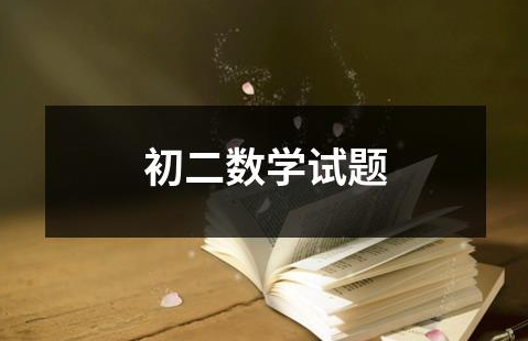 八年级数学试卷真题训练（最新十套试题）