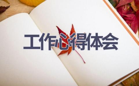 工作心得体会(16篇精选范文）